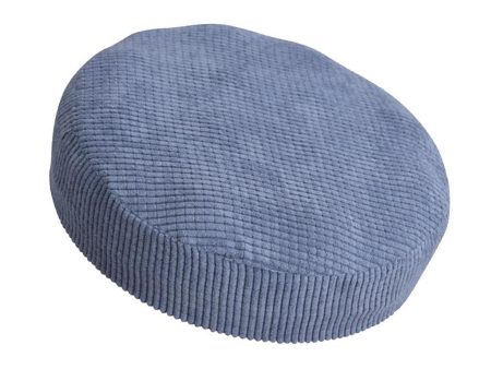 Max Bar Stool Covers Round Chair Seat Cushion Protector Dark Blue 25x25x5cm Hot on Sale