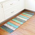 Max 55x160cm Anti-slip Area Rug Doormat for Bathroom Kitchen Bedroom Old Supply