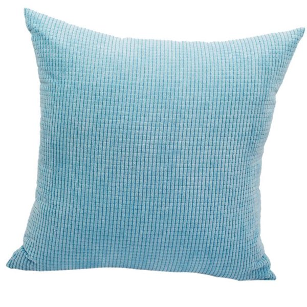 Max Soft Velvet Throw Pillow Cover Velvet Cushion Cover Pillowcase  Light Blue 50 x 50cm Discount