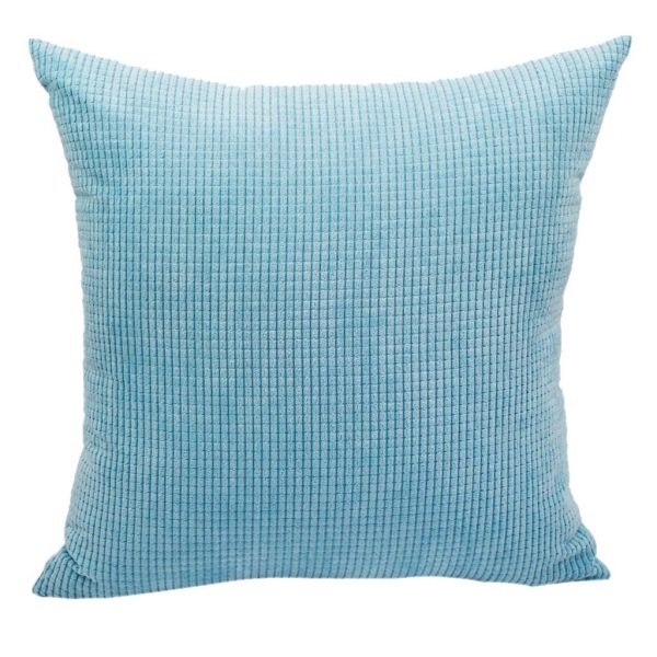 Max Soft Velvet Throw Pillow Cover Velvet Cushion Cover Pillowcase  Light Blue 50 x 50cm Discount