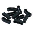 Max 10Pack Watch Silicone Fastener Rings  Black 3 Fashion